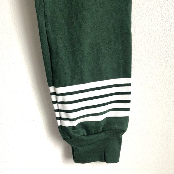 NWT Sub_Urban Riot Cambridge Stripe Jogger Sweatpants | Emerald Green, Size XS - Picture 4 of 9